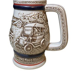 Hand crafted Ford Stein Mug Beer Mug VintagenAvon 1982